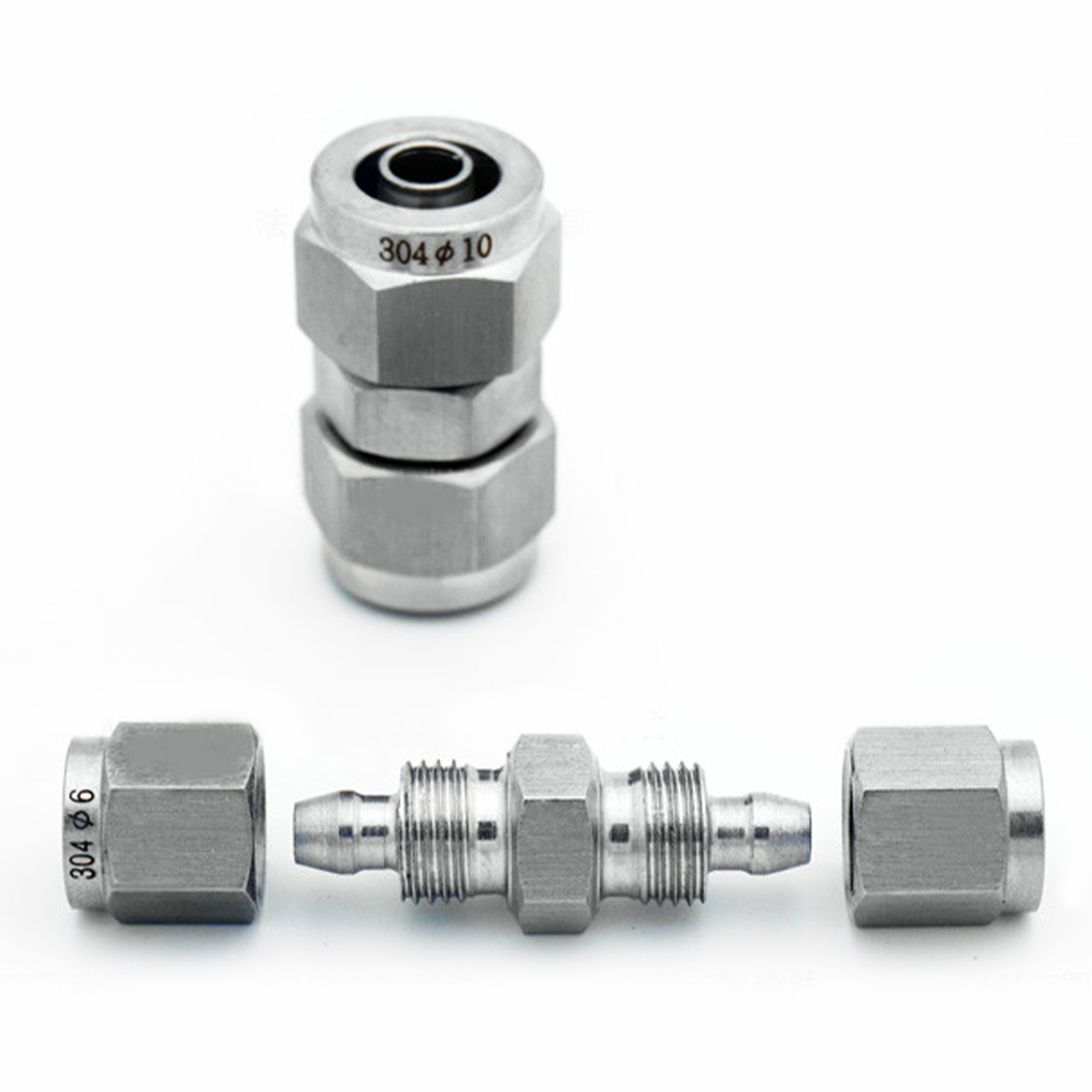 304 Rvs Pneumatische Joint Pip - Compression Fitting Brass recensie en prijs
