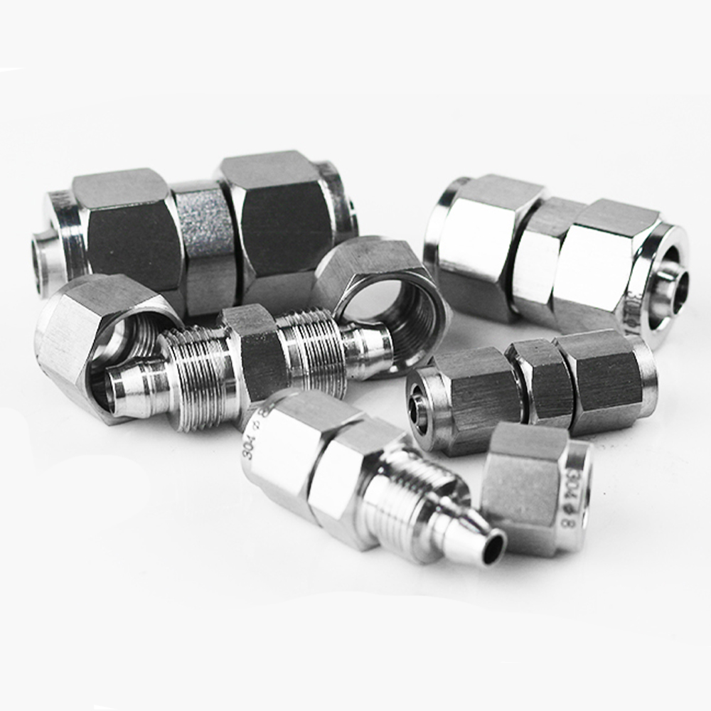 304 Rvs Pneumatische Joint Pip - Compression Fitting Brass recensie en prijs