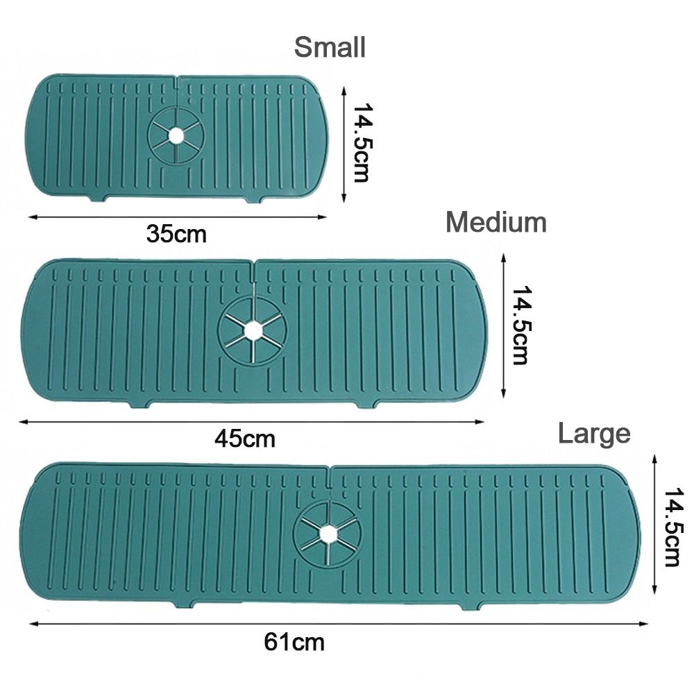35/45/61Cm Siliconen Kraan Mat - Silicone Tap Washer recensie en prijs