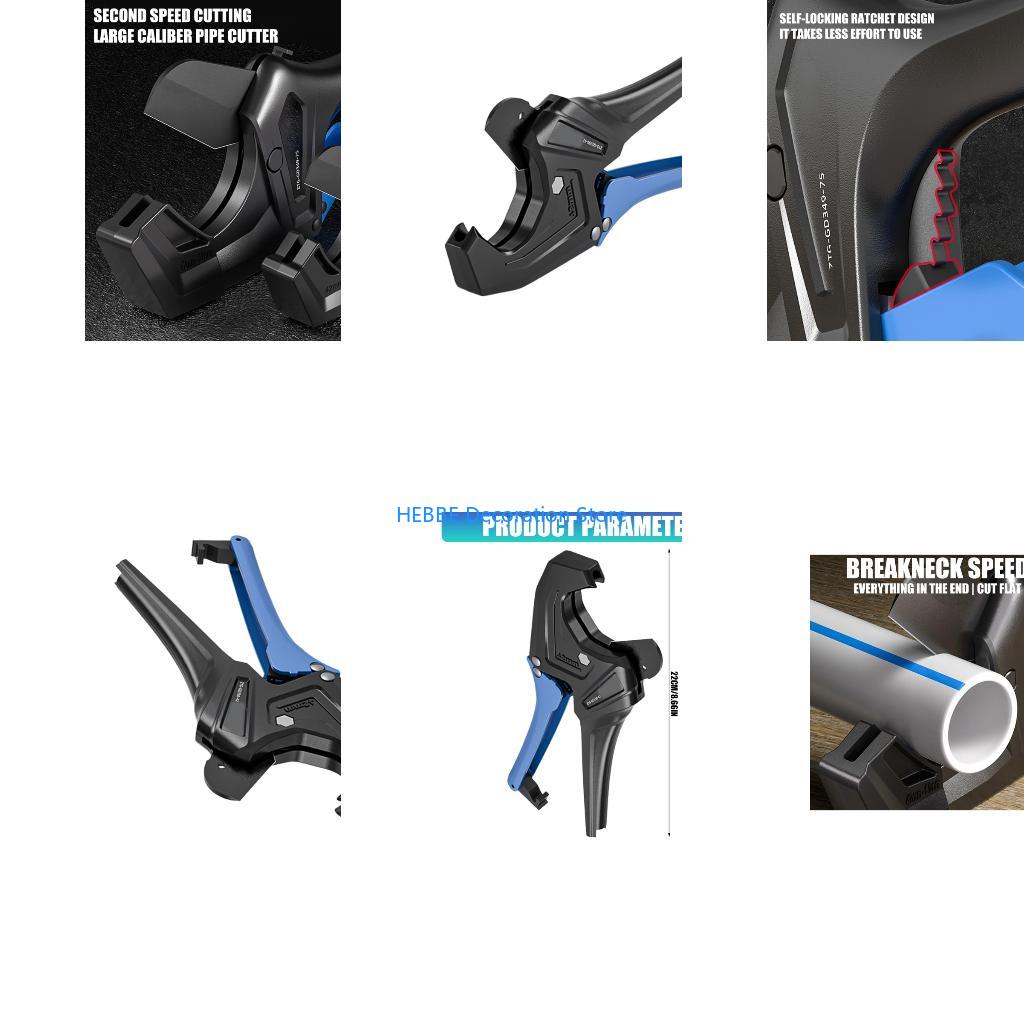 B0KC PVC-pijpsnijder met ratel - Pipe Cutter Ratchet recensie en prijs