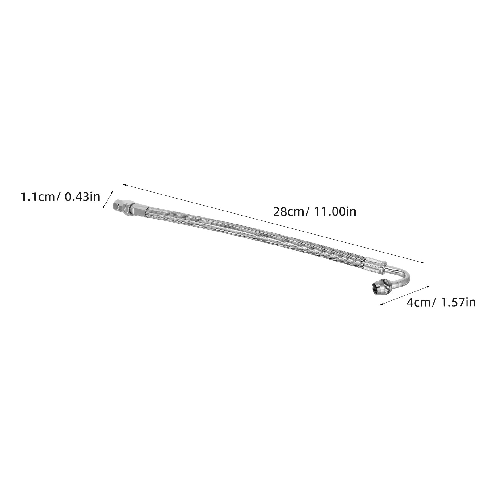 2 stuks flexibele verlengbuis  - Flexible Hose Braided recensie en prijs